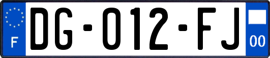 DG-012-FJ