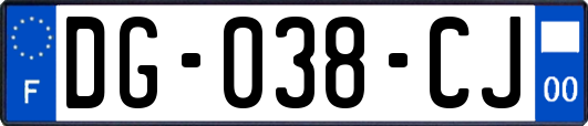 DG-038-CJ