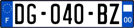 DG-040-BZ