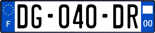 DG-040-DR