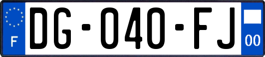 DG-040-FJ