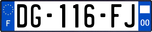 DG-116-FJ