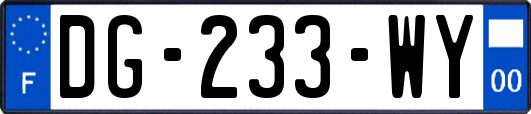 DG-233-WY
