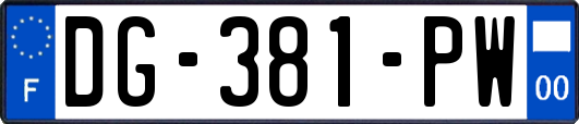 DG-381-PW