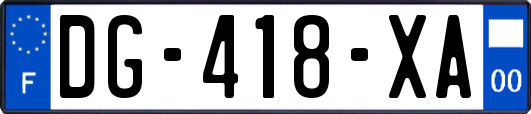 DG-418-XA