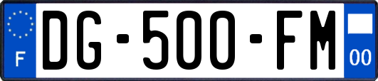 DG-500-FM