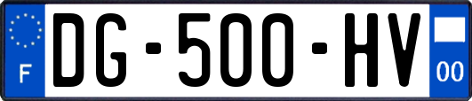 DG-500-HV