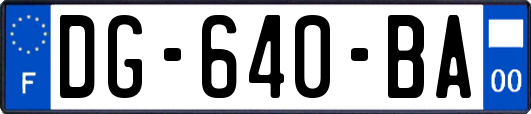 DG-640-BA
