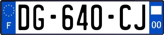 DG-640-CJ