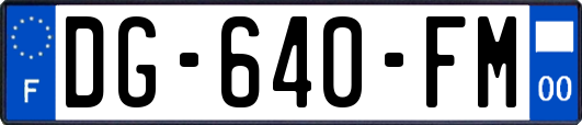 DG-640-FM