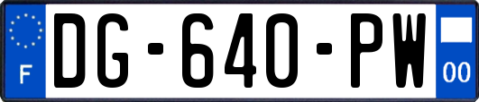DG-640-PW