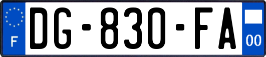 DG-830-FA