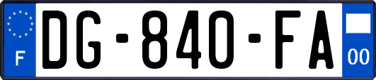 DG-840-FA