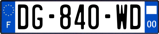DG-840-WD