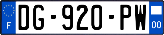 DG-920-PW