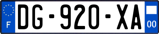 DG-920-XA