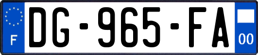 DG-965-FA