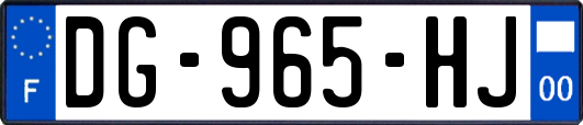 DG-965-HJ