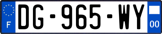 DG-965-WY