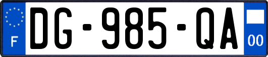 DG-985-QA