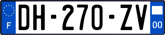 DH-270-ZV