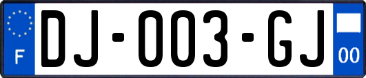 DJ-003-GJ