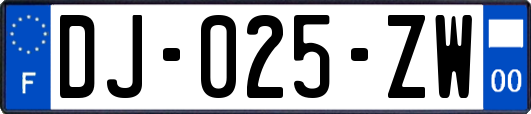 DJ-025-ZW