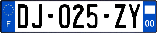DJ-025-ZY