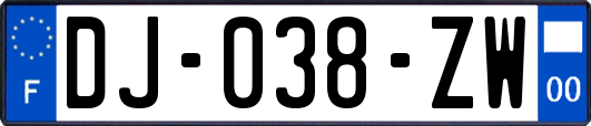 DJ-038-ZW