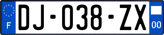 DJ-038-ZX