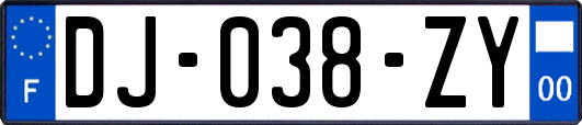 DJ-038-ZY