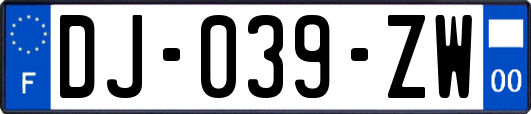 DJ-039-ZW
