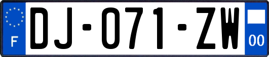 DJ-071-ZW