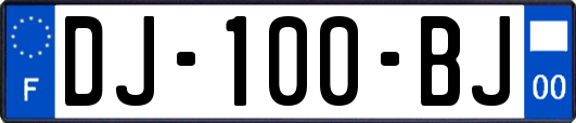 DJ-100-BJ