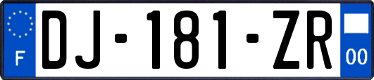 DJ-181-ZR