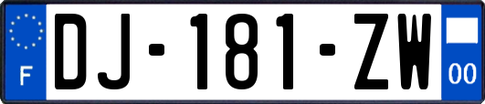 DJ-181-ZW