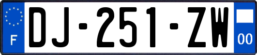DJ-251-ZW