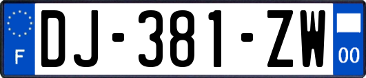 DJ-381-ZW