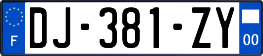 DJ-381-ZY