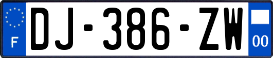 DJ-386-ZW