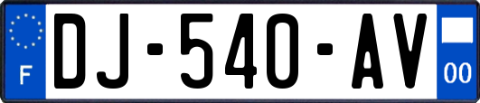 DJ-540-AV