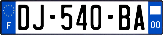 DJ-540-BA