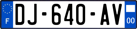 DJ-640-AV