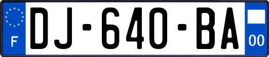 DJ-640-BA