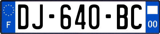 DJ-640-BC