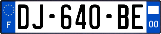 DJ-640-BE