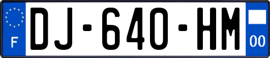 DJ-640-HM