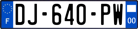 DJ-640-PW