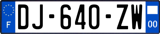 DJ-640-ZW