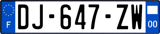 DJ-647-ZW